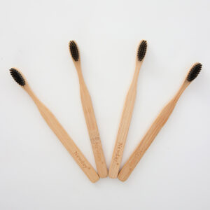 Natural Bamboo escova de dentes portátil macio Eco Friendly escovas de limpeza oral ferramentas de cuidados