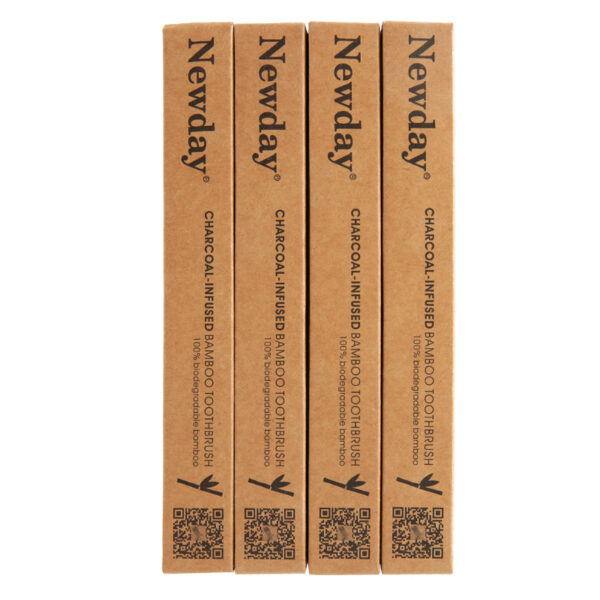 Natural Bamboo escova de dentes portátil macio Eco Friendly escovas de limpeza oral ferramentas de cuidados - Image 2